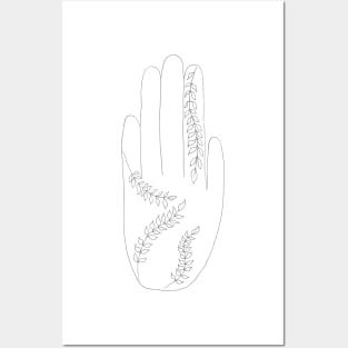 Nature Hand Posters and Art